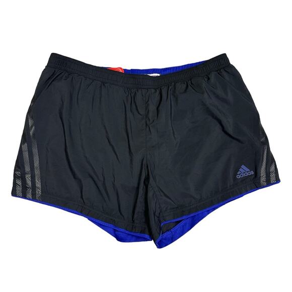Adidas Supernova Climacool Running Shorts Black Size Medium Built in Brief - Picture 1 of 4